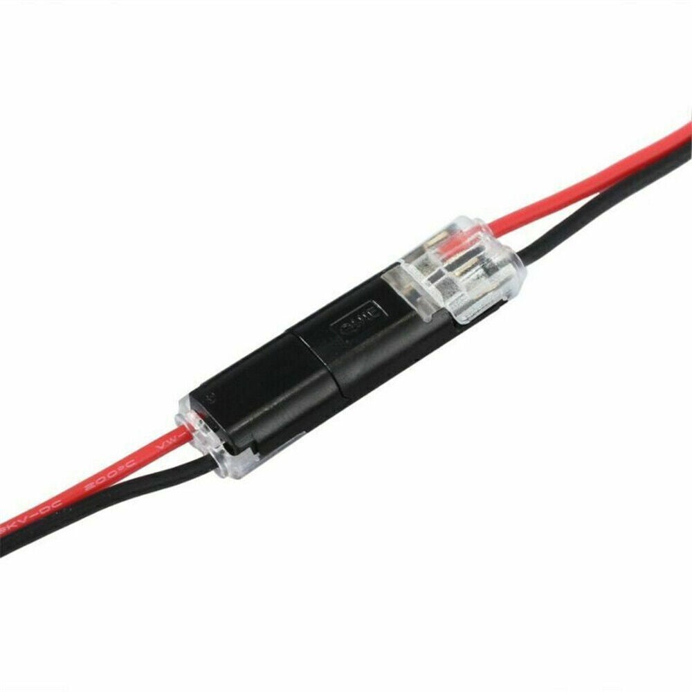 2-Pin Way Plug Car Automotive Waterproof Electrical Connector Wire Cable UK