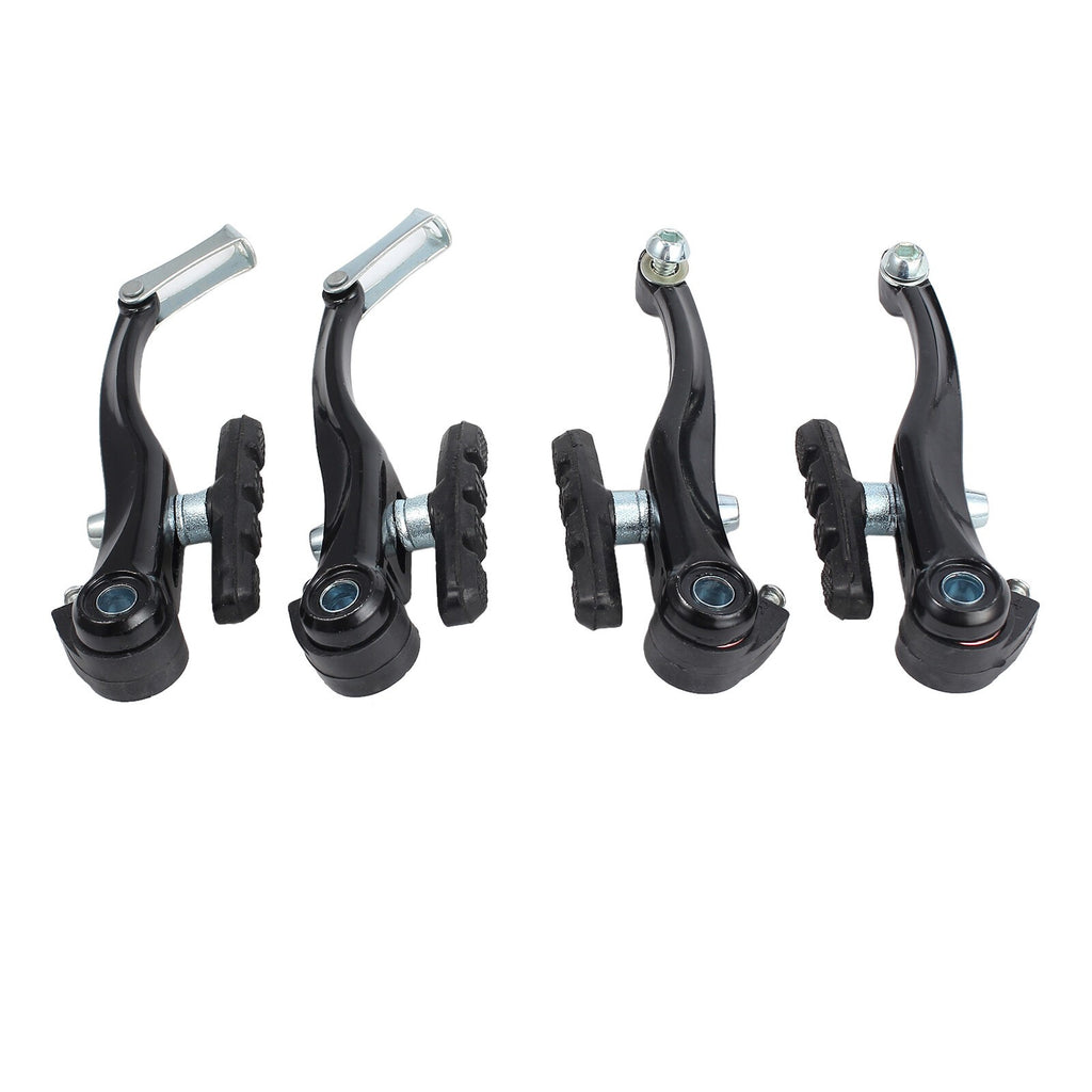 6PCS V Brake Complete Sets Front Rear Lever kit BMX MTB Bike Bicycle Brake Set-