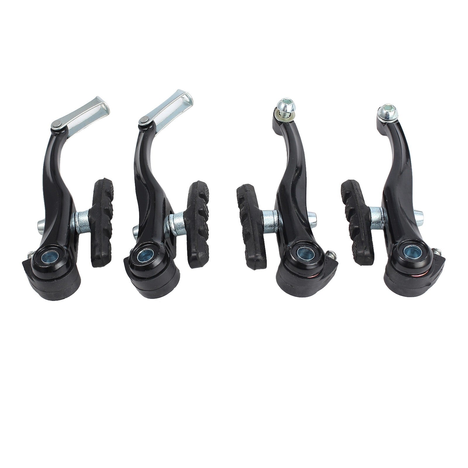 6PCS V Brake Complete Sets Front Rear Lever kit BMX MTB Bike Bicycle Brake Set-