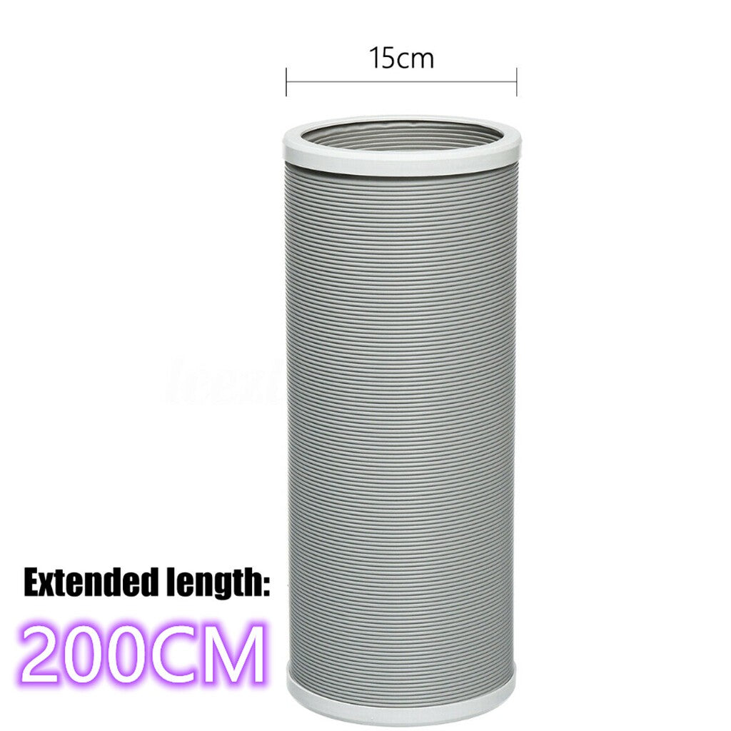 1.5M/2M/3M Extra Long Universal Air Conditioner Pipe Duct Extension Exhaust Hose