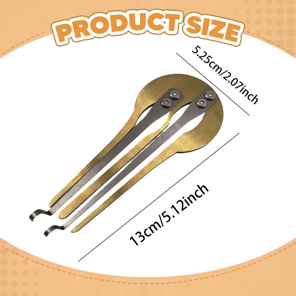 1 piece Portable Jaw Harp Double Tone Metal Ethnic Folk Instrument for Beginners