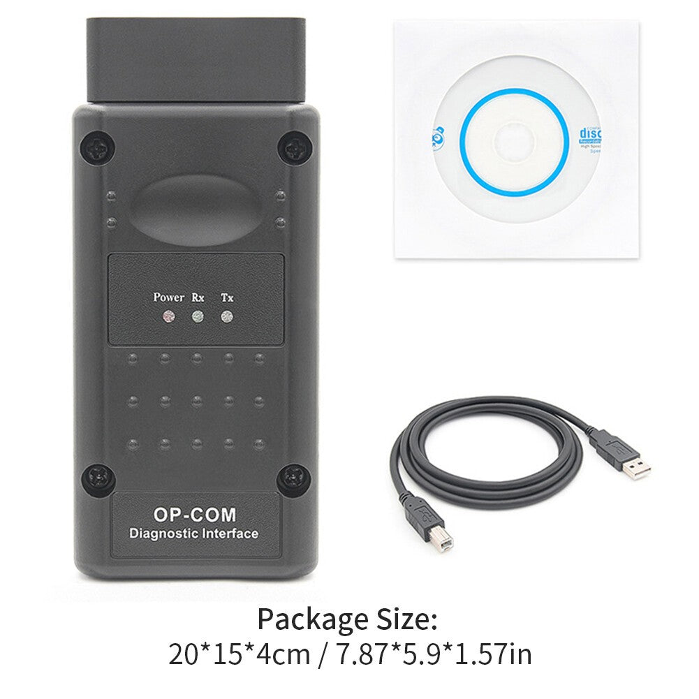 For V1.99 OPEL OP COM Vauxhall OBD2 Diagnostic Code Reader Scanner Tool OPCOM UK