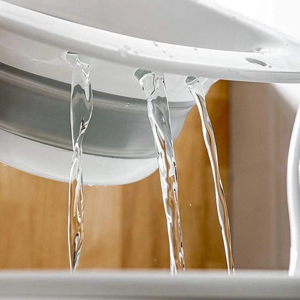 Sitz Bath for Hemorrhoids & Postpartum Care with Flusher Toilet Soaking Basin