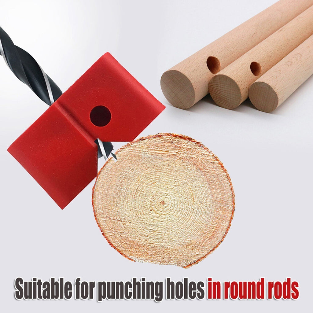 Portable Drilling Guide Handheld Drill Guide Drill Block Drilling Jig For 2mm