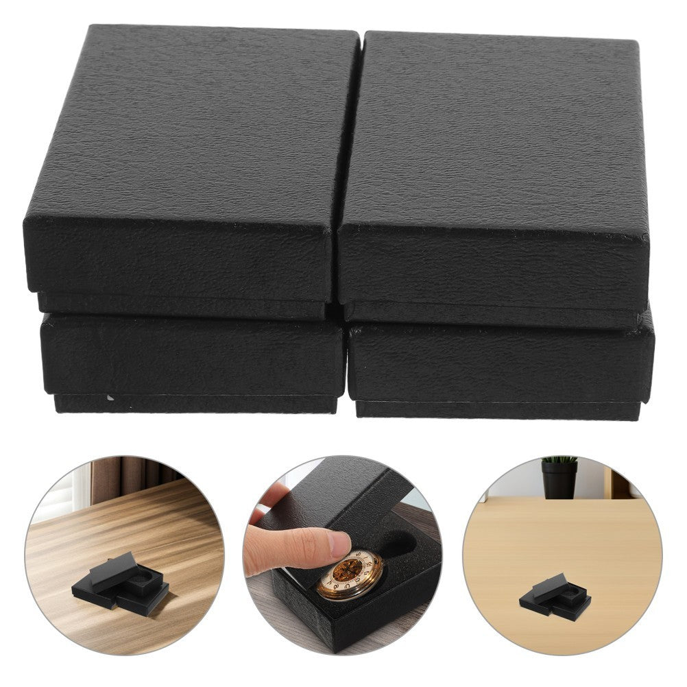 4 Pcs Watch Display Pocket Storage Box Taschenuhr Aufbewahrungsbox