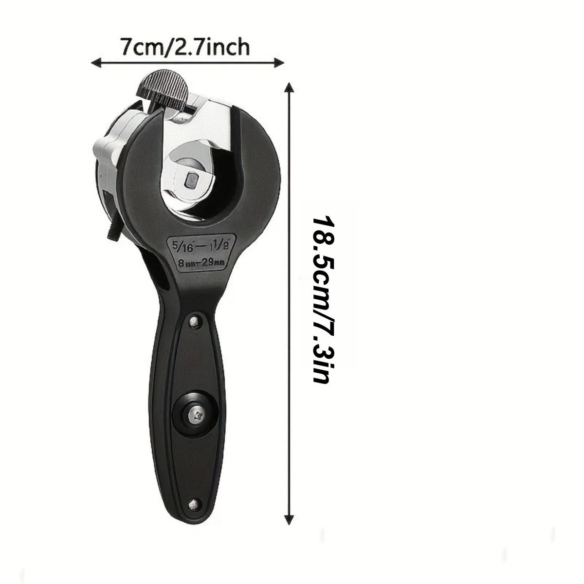 Heavy Duty Ratchet Pipe Cutter Tool for Cutting PVC PPR PE Copper Steel Metal