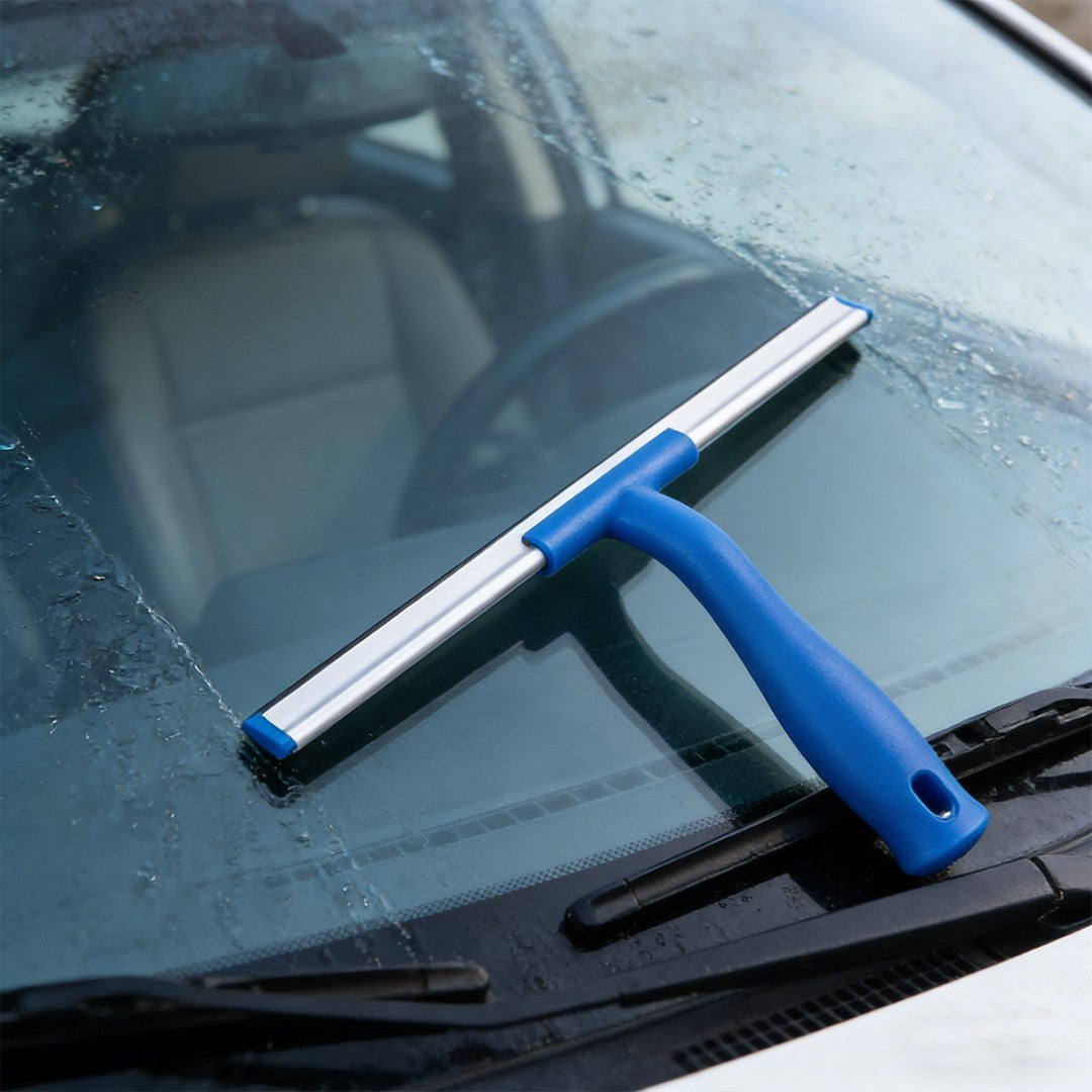 14" Rubber Squeegee Blade Wiper for Window Shower Screen Glass Washing Tool