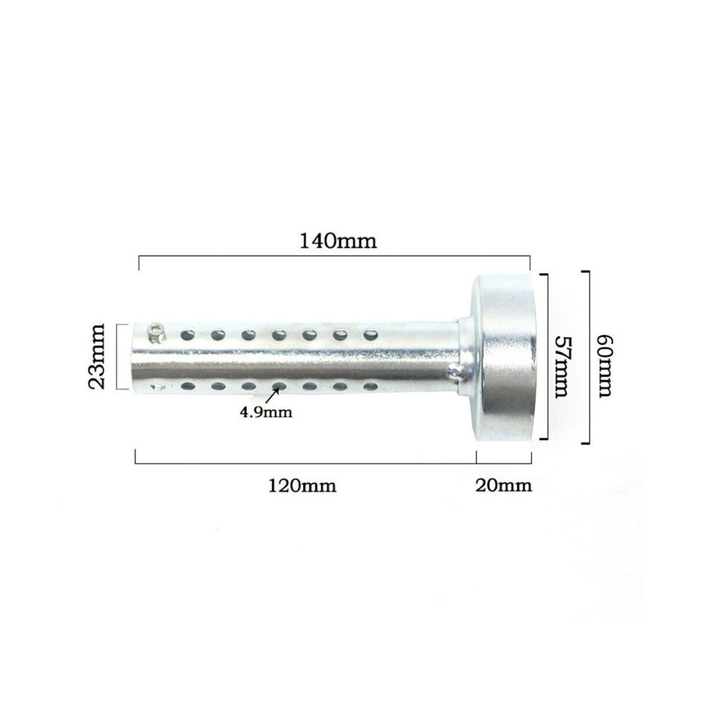 NEW Long Motorcycle Exhaust Can Muffler Insert Baffle DB Killer Silencer 60MM uk