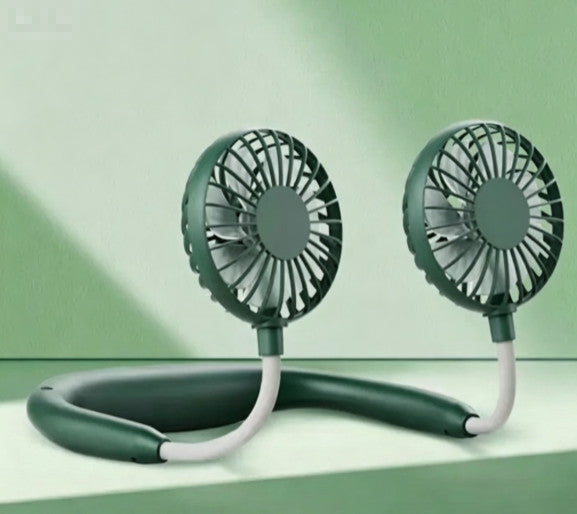 Portable Neck Fan Rechargeable Free Cooling Mini Fan For Outdoor Sports Travel