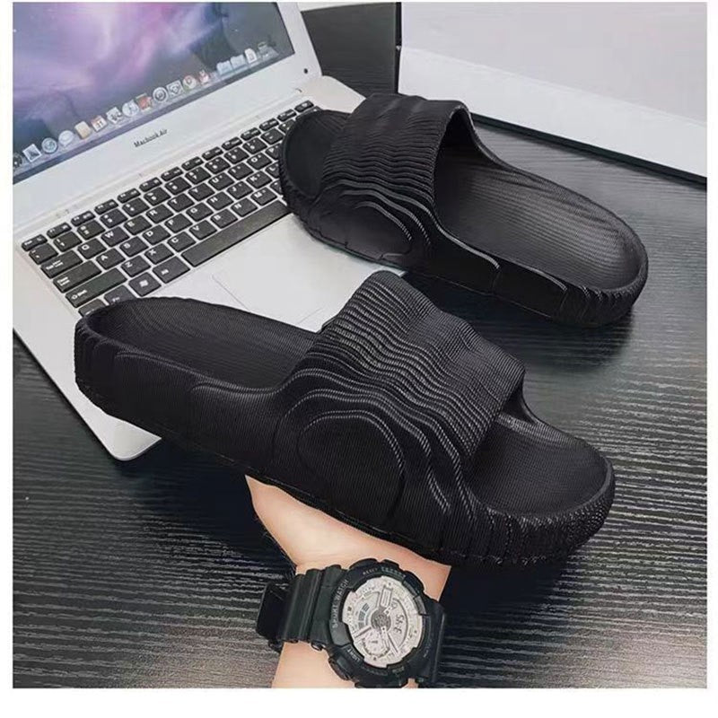 Unisex Summer Sandals Beach Slippers Slip-on Slides Pool Flip Flops Soft Sole UK