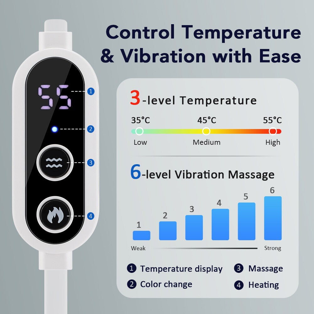 Rechargeable Electric Heated Eye Mask Warm Eye Compress for Dry Eyes Blepharitis