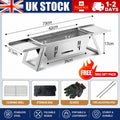 Portable Folding Charcoal BBQ Barbecue Camping Grill Travel Picnic Outdoor