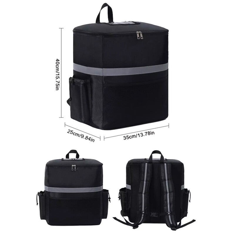 35L Extra Large Insulated Food Delivery Bags Thermal Backpack Deliver Uber UK