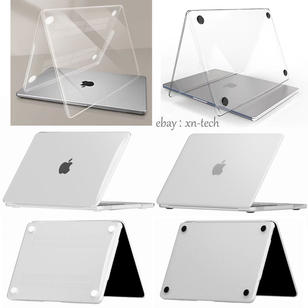 Crystal Clear/Crystalline Hard Shell Case For Macbook 2026 Neo 13" A3404 A18 Pro
