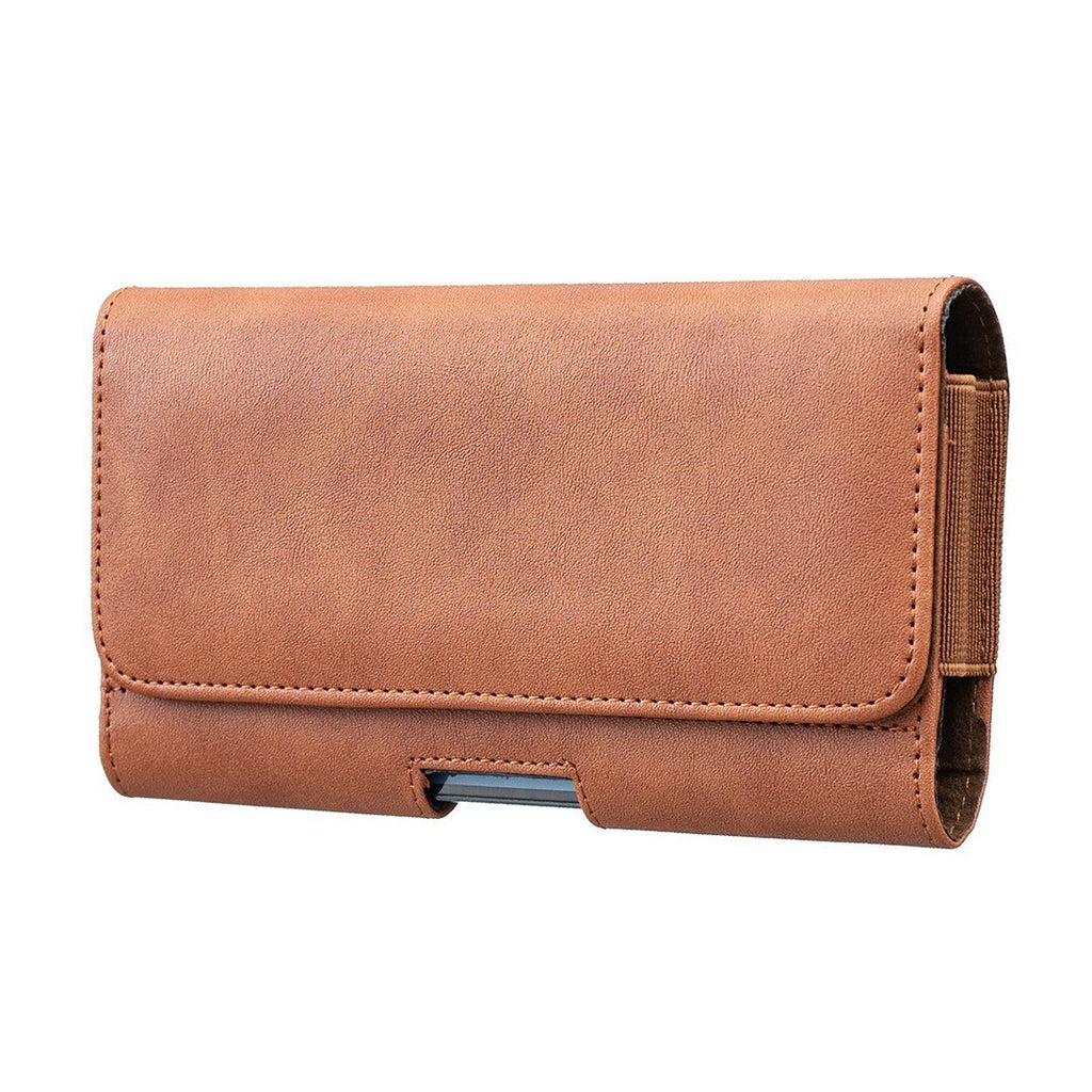 Universal mobile phone belt clip pouch bag wallet purse leather holster case