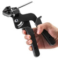 Stainless Steel Metal Cable Zip Tie Fasten Gun Pliers Crimper Tensioner Tool