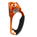 Climbing Hand Ascender Riser 8-13mm Rope Clamp Left Hand, Orange