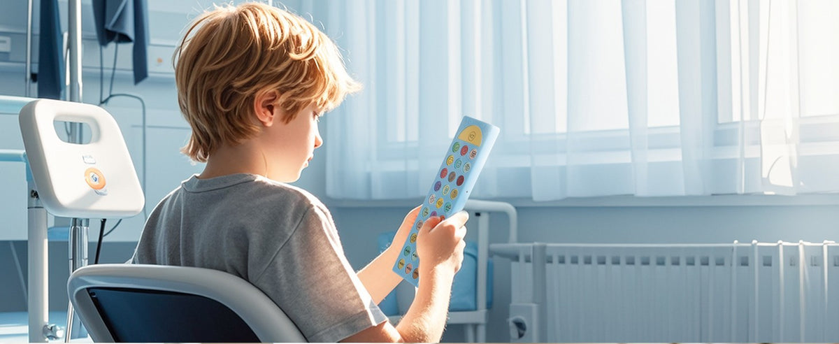 Rechargeable AAC Device for Speech & Stroke Recovery - 6 Programmable Options