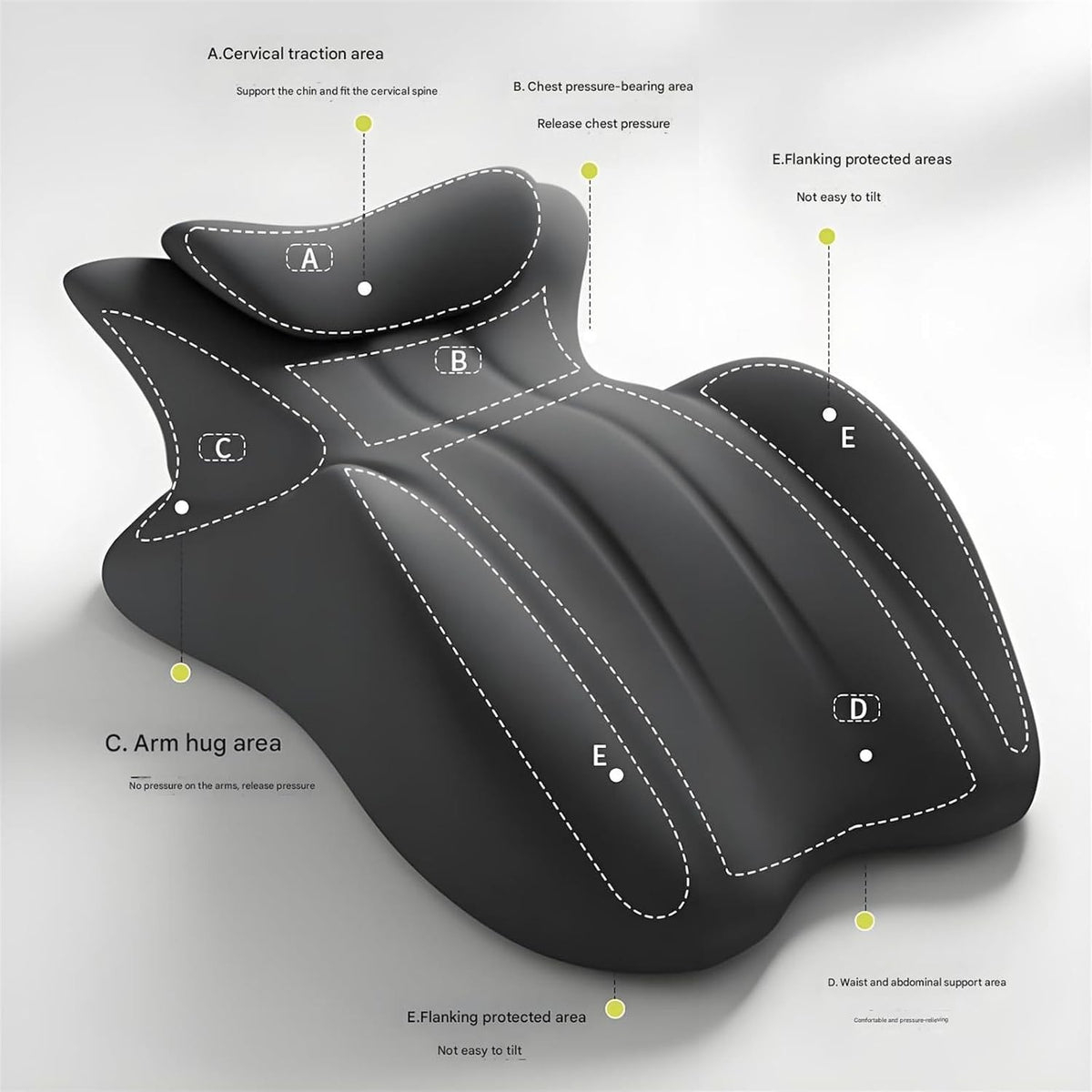 The Pillow, 27 Degree Couples Pillow, Multi-Functional Pillows