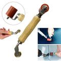 Silicone Seam Roller Red Brass Penny Combination 40mm EPDM Combi Roofing Tool UK