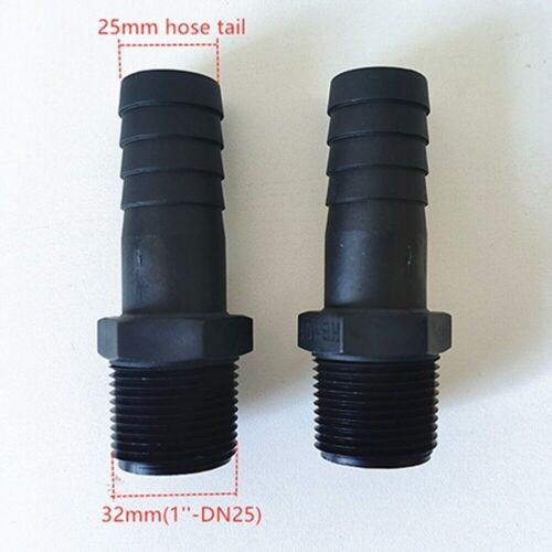 Water Butt Connector Pipe Link Kit Downpipe Rain Barrel Connecting Hose Kit 25mm