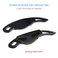 For Range Rover Sport Evoque Jaguar Steering Wheel Shifter Paddle Carbon Fiber