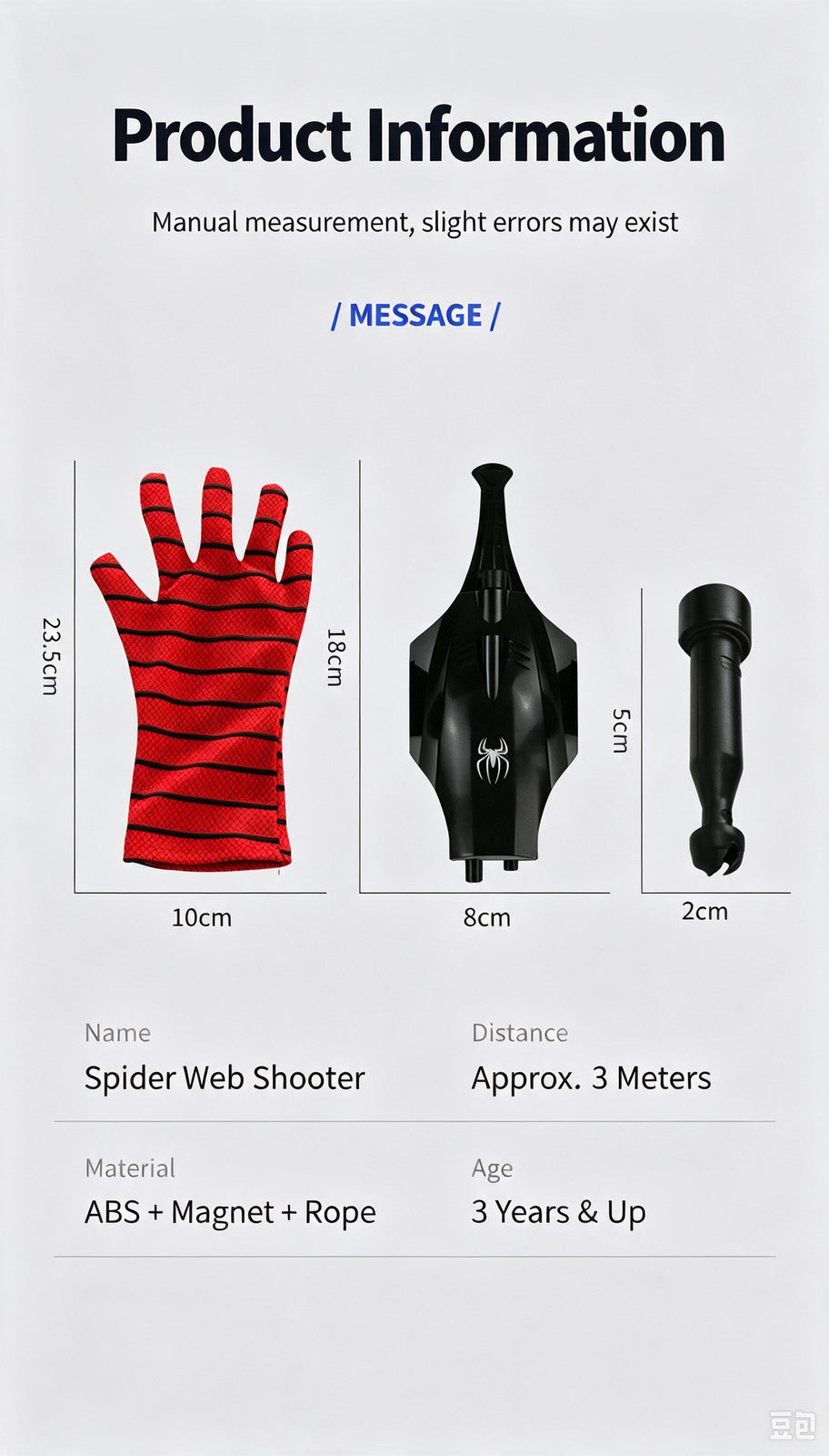 SpiderHero Miles Morales Electric Automatic Cord Winding Web Shooter String Toy
