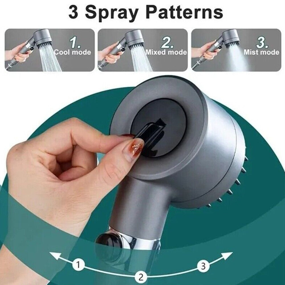 Shower Head For Bathroom 4-in-1 High Pressure Shower Head 3 Mode Function