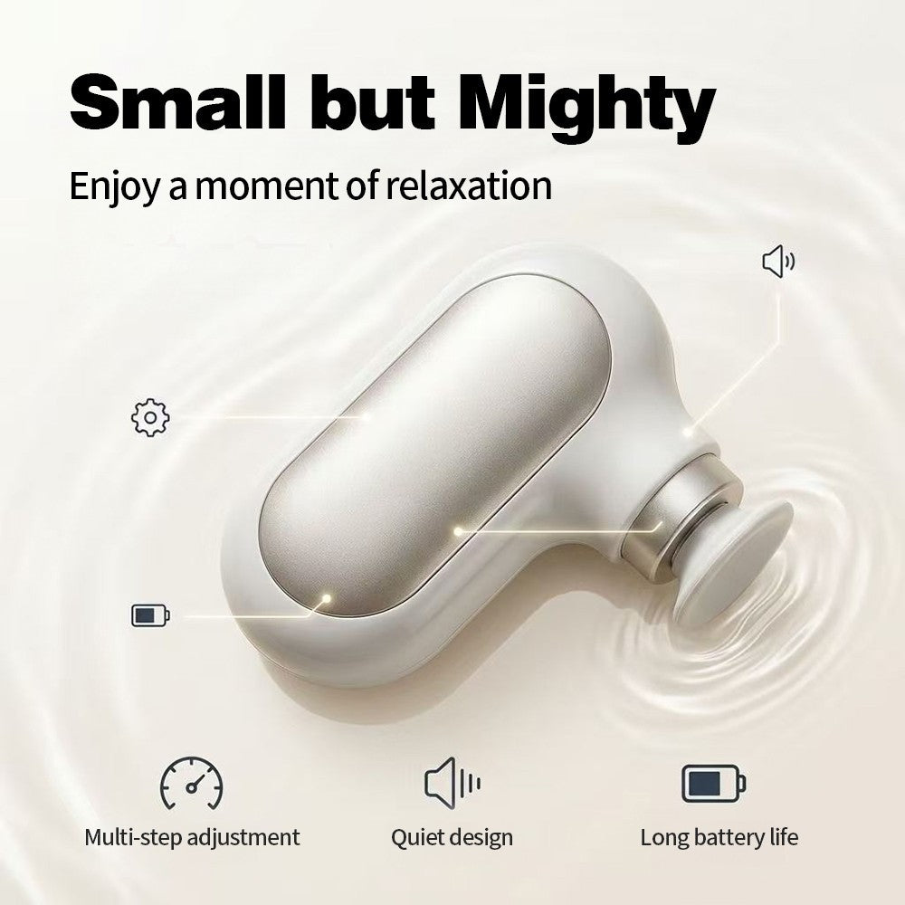 Pocket Size Fascia Gun, Multi Speed Deep Muscle Massager for Neck Shoulder Leg