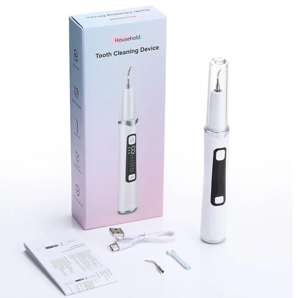 Ultrasonic Tooth Cleaner Electric Dental Scaler Tartar Plaque Calculus Remover