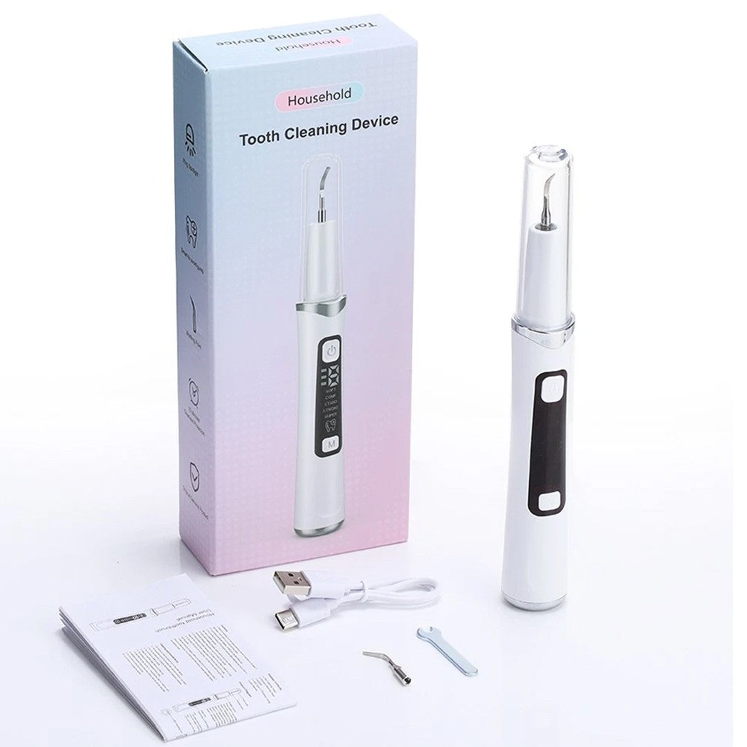 Ultrasonic Tooth Cleaner Electric Dental Scaler Tartar Plaque Calculus Remover