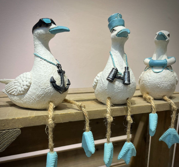 Seagull Fun Bathroom Ornament Home Decor 20*6*11.3CM
