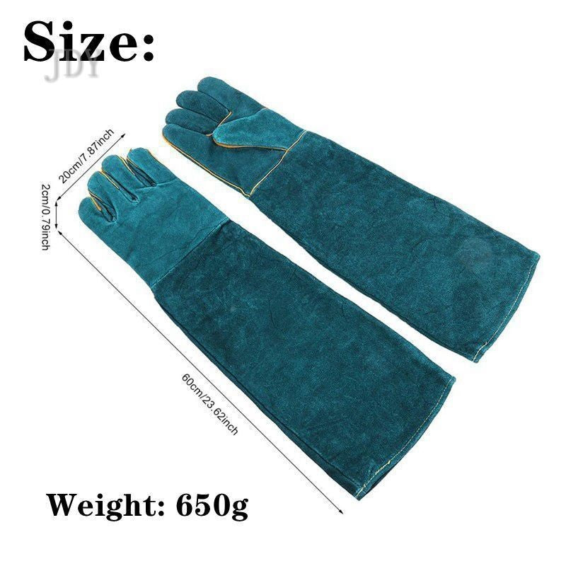 Animal Handling Anti-Bite/Scratch Gloves For Dog Cat Bird Snake
