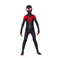 Miles Morales Spiderman Costume Men Boys Into Spider-Verse Cosplay Fancy Dress
