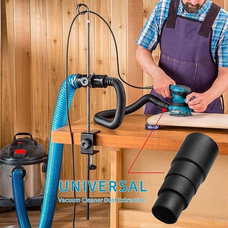 2 Pieces -Vacuum Cleaner Power Tool Sander Dust Extractor Hose Universal Adaptor
