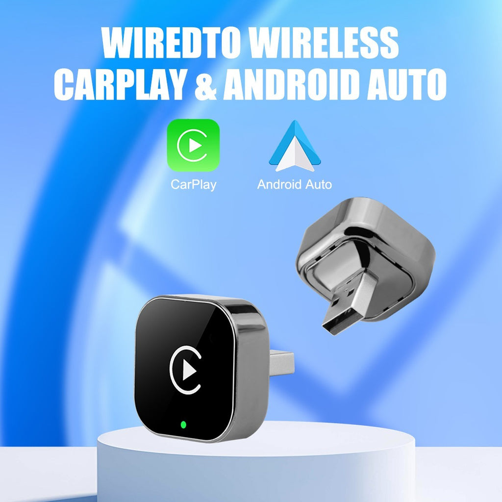 2025 USB Wireless CarPlay Adapter For iPhone Apple Wireless Dongle Plug ＆Play-UK