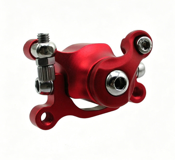 Red Left Side Brake Caliper For Chinese e-scooter Electric Scooter