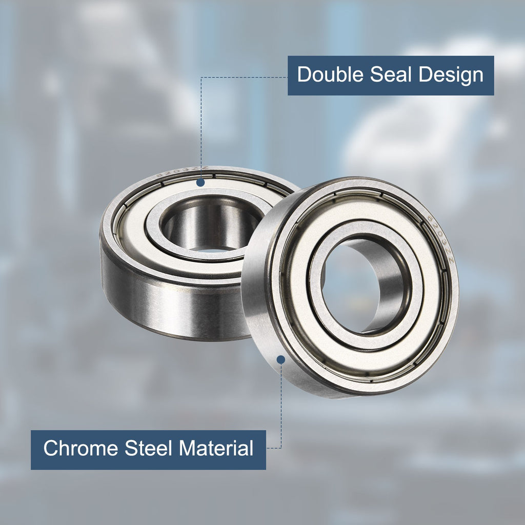 10 Pack 9 x 24 x 7mm 609 ZZ Deep Groove Ball Bearings,  ABEC5
