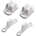 Pair RV Camper Caravan Motorhome Door Stop Retaining Catch Latch Holder Kit UK