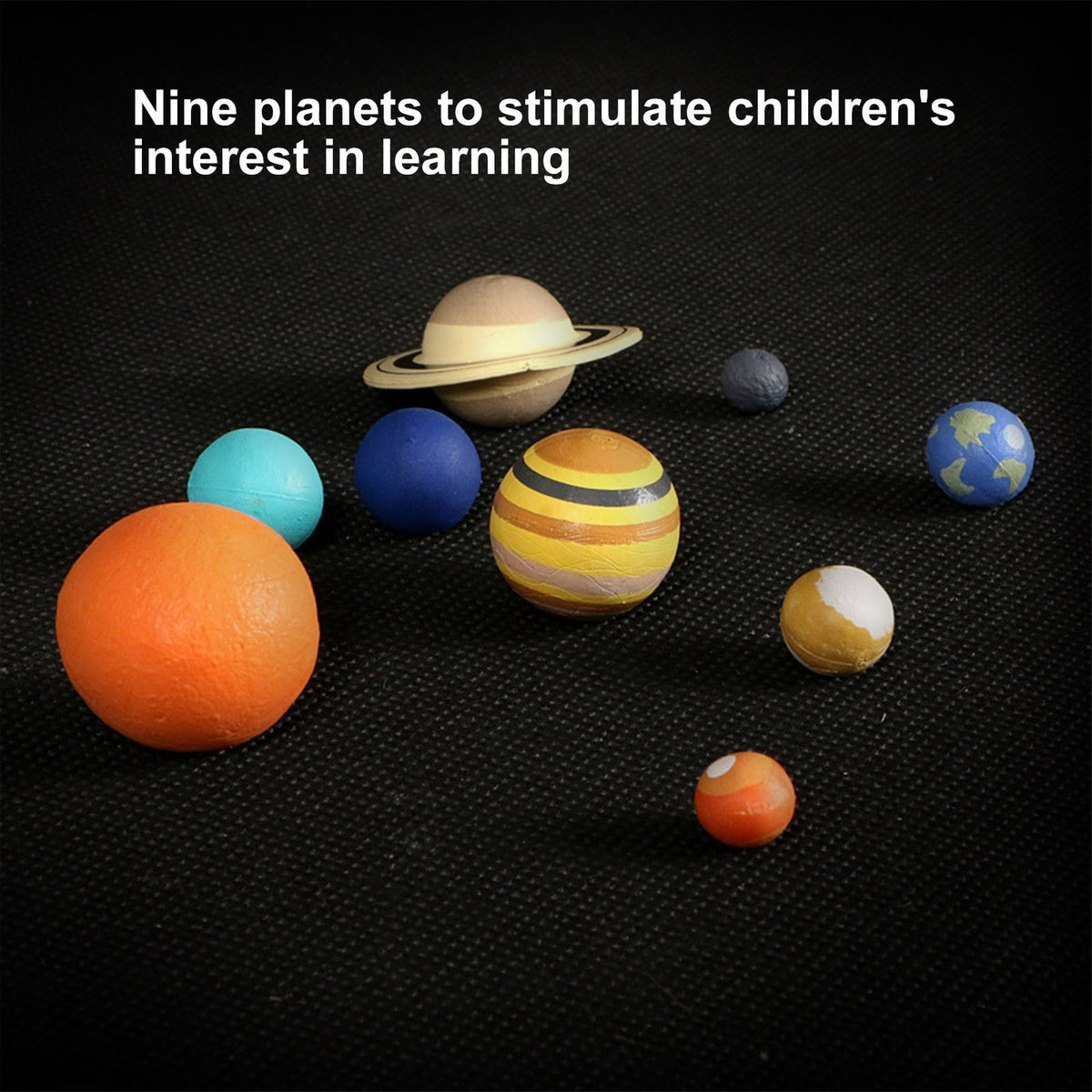 9PCS Solar System Model Kit Planet Model Teaching Toy Astronomy Science For Kids