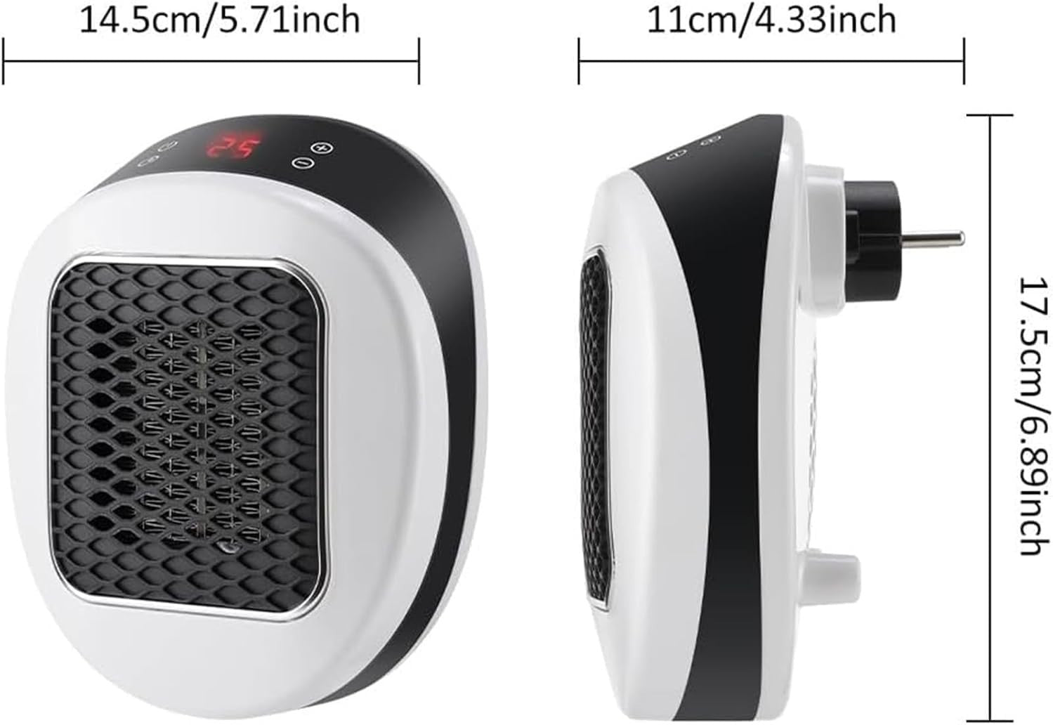 Luna Heater, Lunaheater Portable Space Heater,Mini Heater with Remote Control UK
