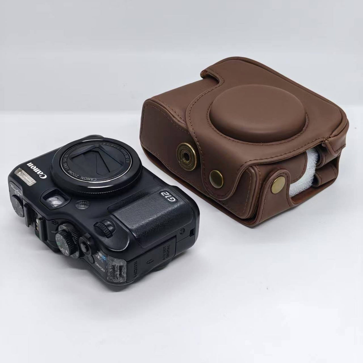 Bag Grip Strap Camera case Leather for Canon G10 G11 G12