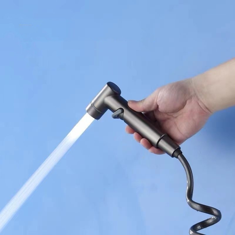 Toilet Bidet Sprayer Set 2m Hose Handheld Spray Gun High Pressure Bathroom Kit