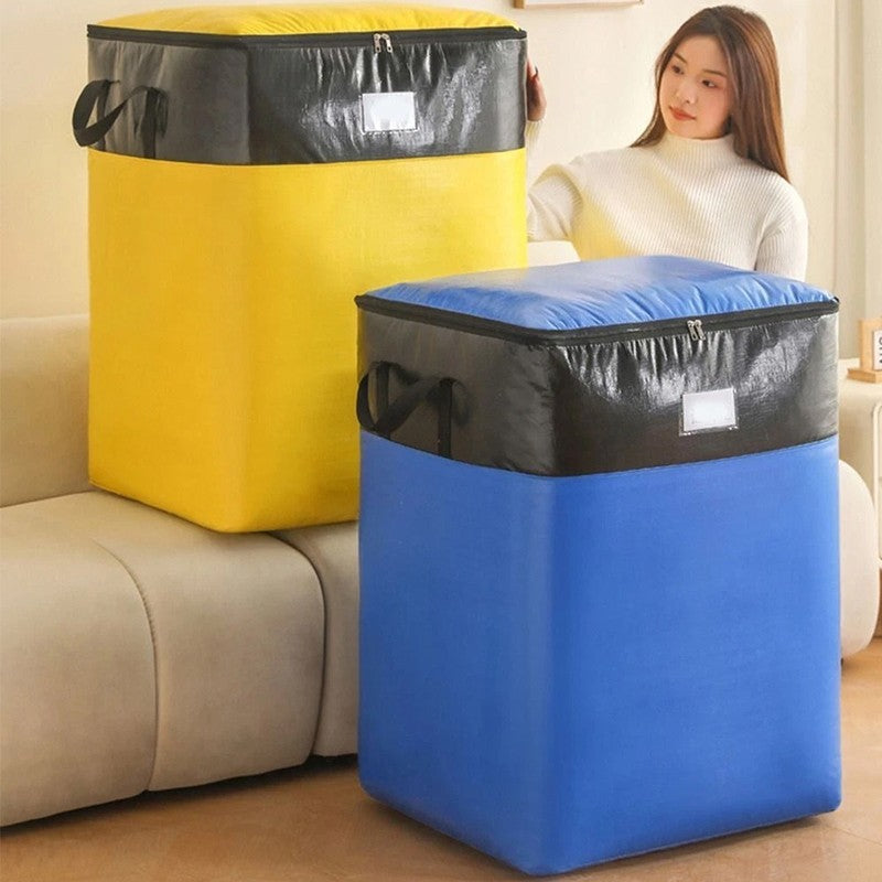 Large Capacity Moving Packing Bag Luggage Clothes Waterproof Quilt Storage Bag◈