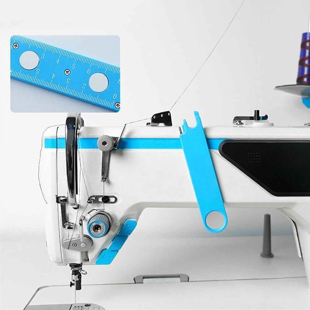 4-in-1 Needle Threader Magnetic Sewing Machine Tool with Magnifying Glass Ruler