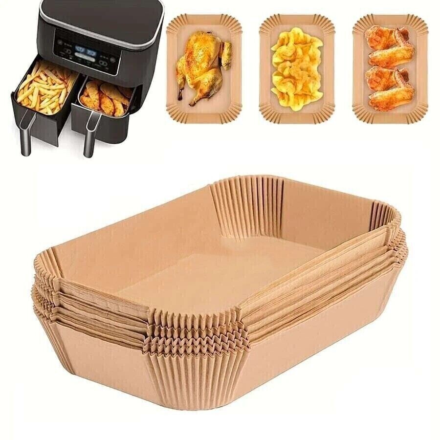 10pc Disposable Air Fryer Paper Liners Non Stick Parchment Accessories