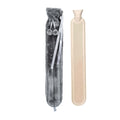 Long Hot Water Bottle With Fluffy Cover 2 Litre Extra Long Grey - 75cm