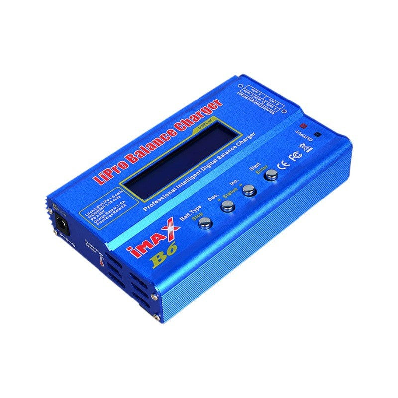 IMAX B6 LCD Lipo NiMH Battery Smart Balance Charger with T Plug Connetor Cable c