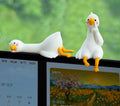 Computer Monitor Figurines Cute for Home Office Desk Table Shelf Ornaments