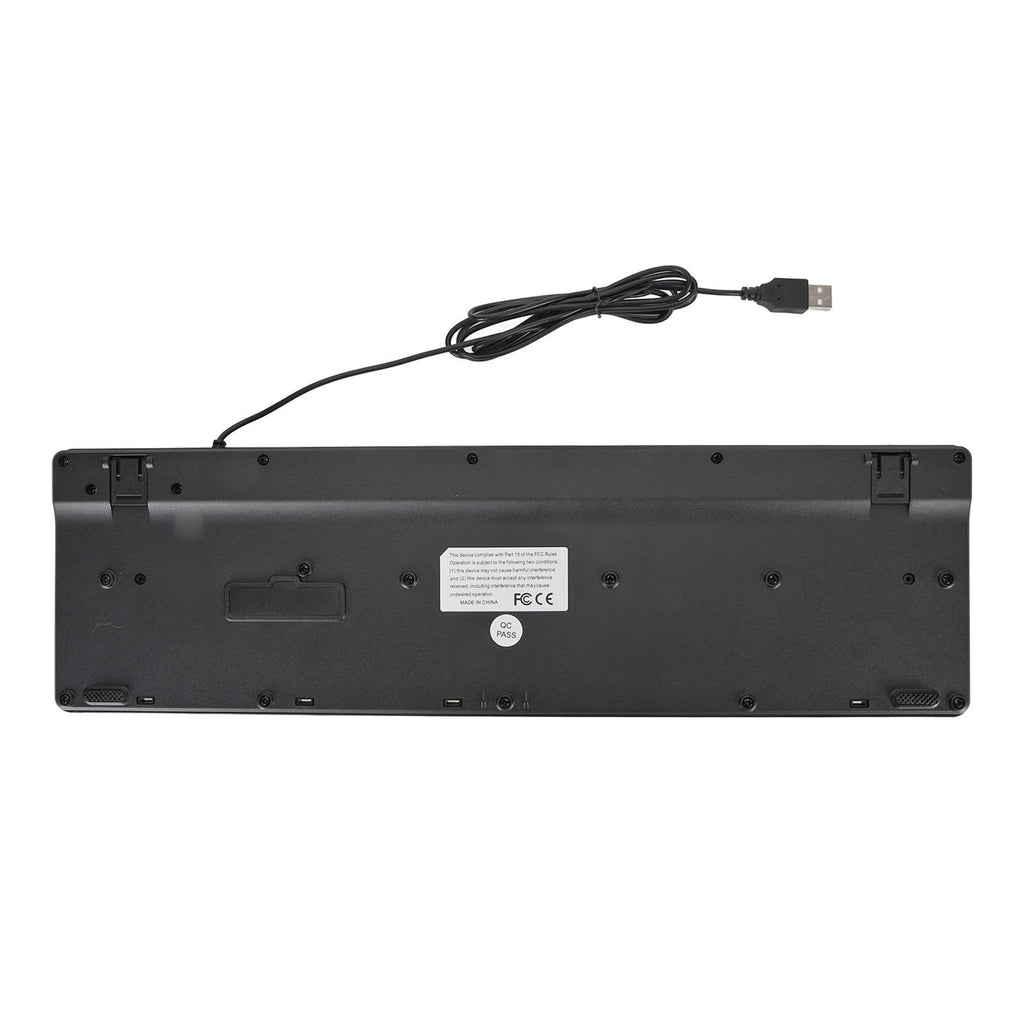 Large Print Computer Keyboard For Elderly 104 Keys Large Character Plug